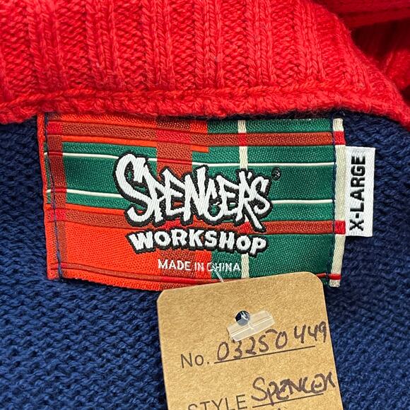 Spencer's South Park MERRY XMAS @SSHOLE Light Up Ugly Christmas Sweater Size XL - Picture 4 of 6